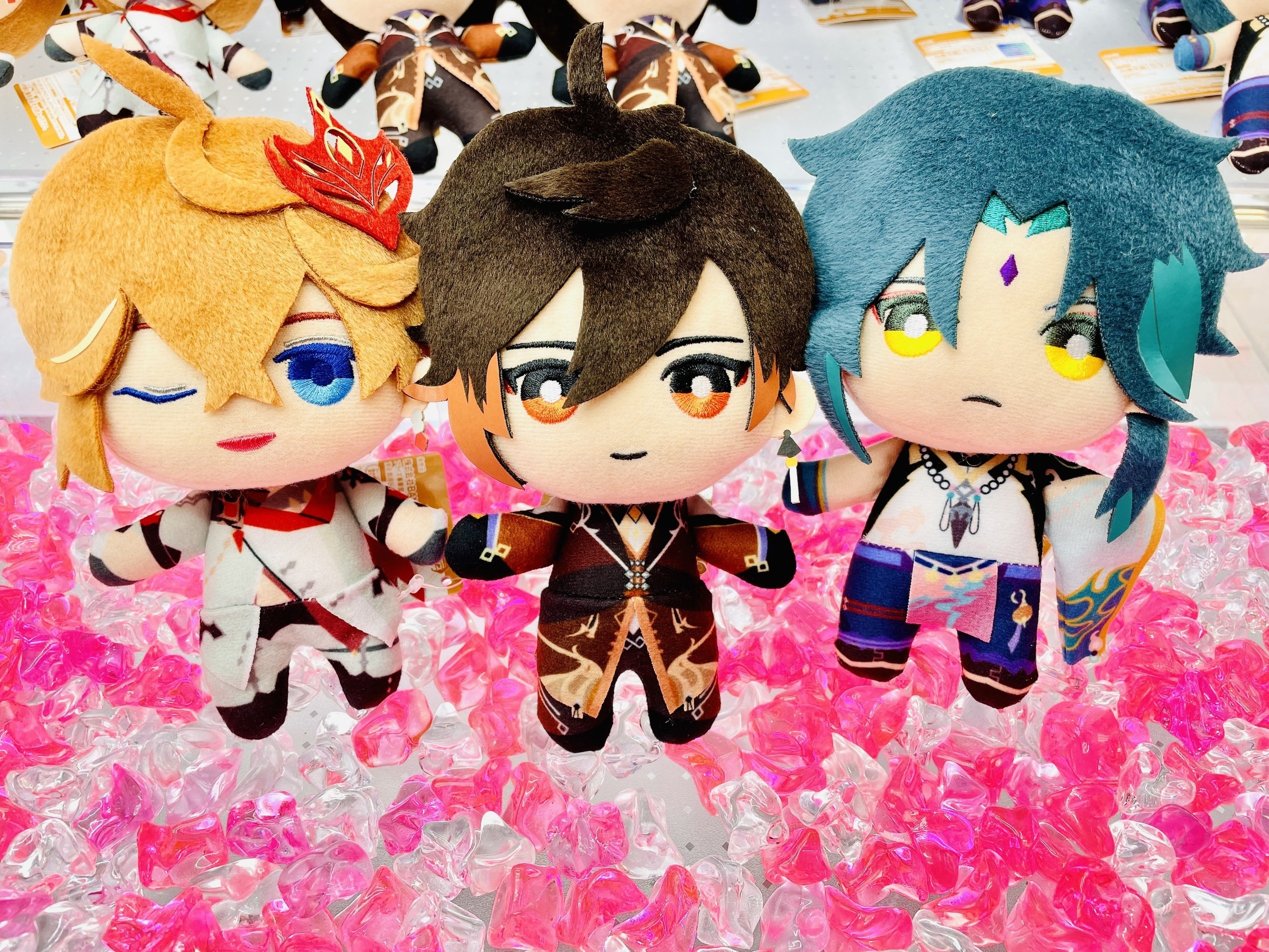 原神 ともぬい～タルタリヤ・鍾離・魈～ Amazon.co.jp: 【未使用】原神 ともぬい ぬいぐるみ 全3種