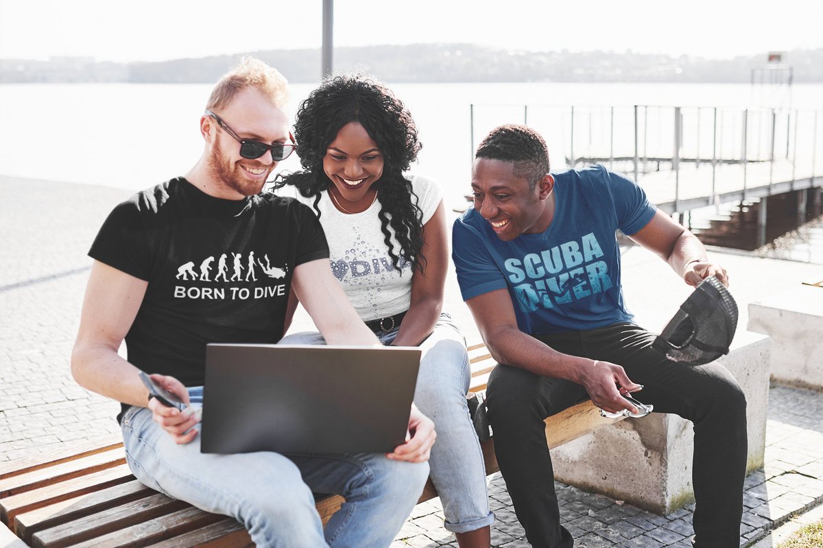 Love scuba diving? Check out the new additions at saltseeka.com to the t-shirt, hoodie and tank top range. #like #share #comment 
.
saltseeka.com
.
#scuba #diving #tee #tshirtshop #padi #scubadiving #divewear #shop