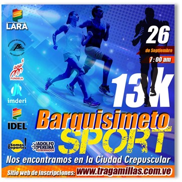 Reconocimiento de la ruta, este domingo 26/09, Manto de María, 7 am. Para más detalles del evento, visita tragamillas.com.ve