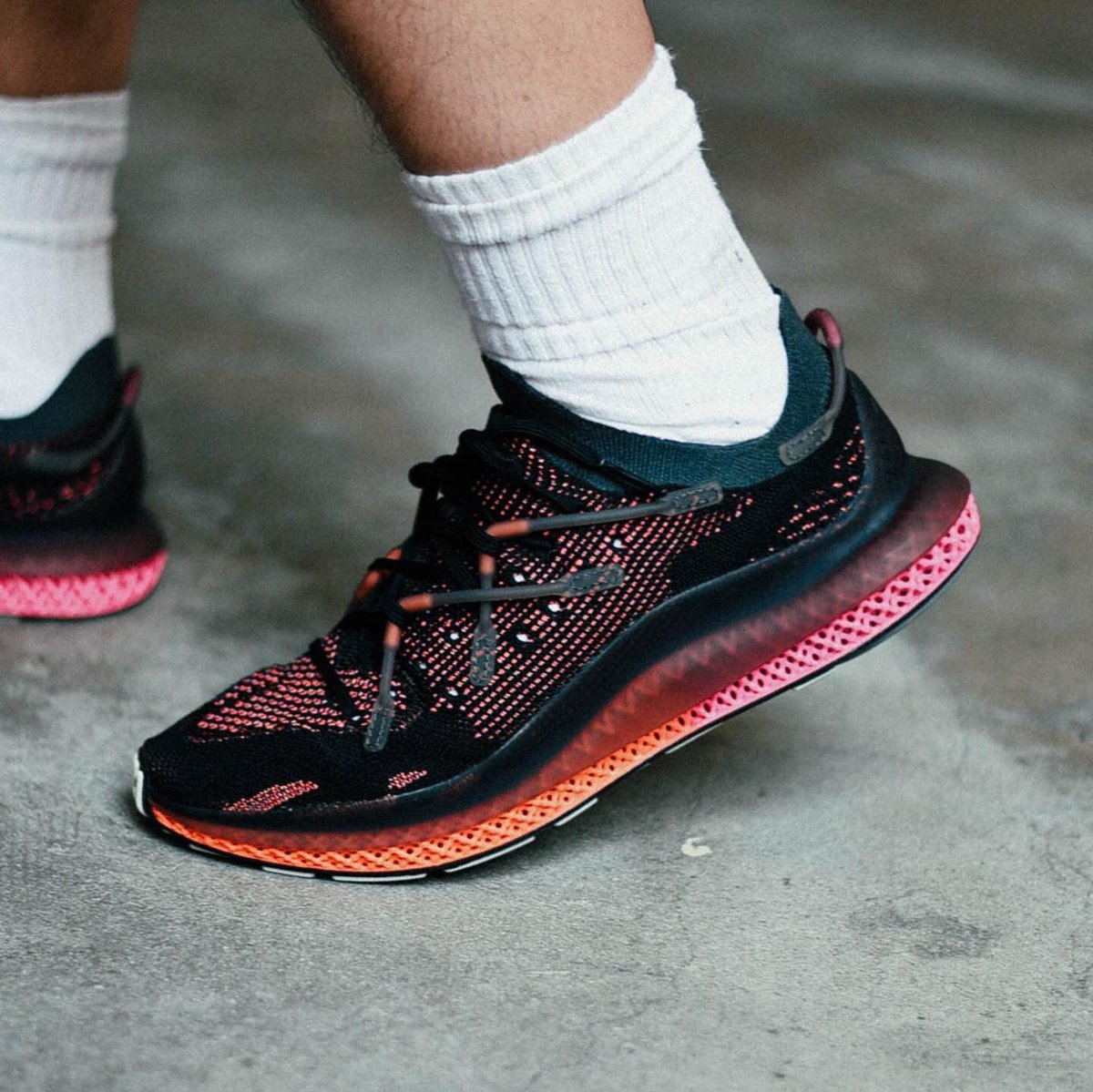 SoleWhat's tweet photo. Embrace the bold running-inspired technology with a digitally printed 4D midsole made of light, oxygen &amp; liquid resin - keeping that controlled energy return on a Primeknit upper.

adidas 4D Fusio.

Exclusively available at Sole What The Gardens. Retailing at RM999.00. https://t.co/A6mwaKGRRn