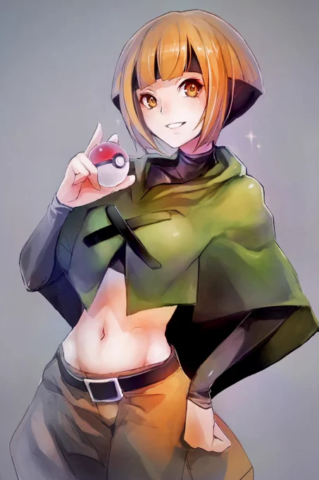 ナタネさんは良いぞ。っていう絵。 