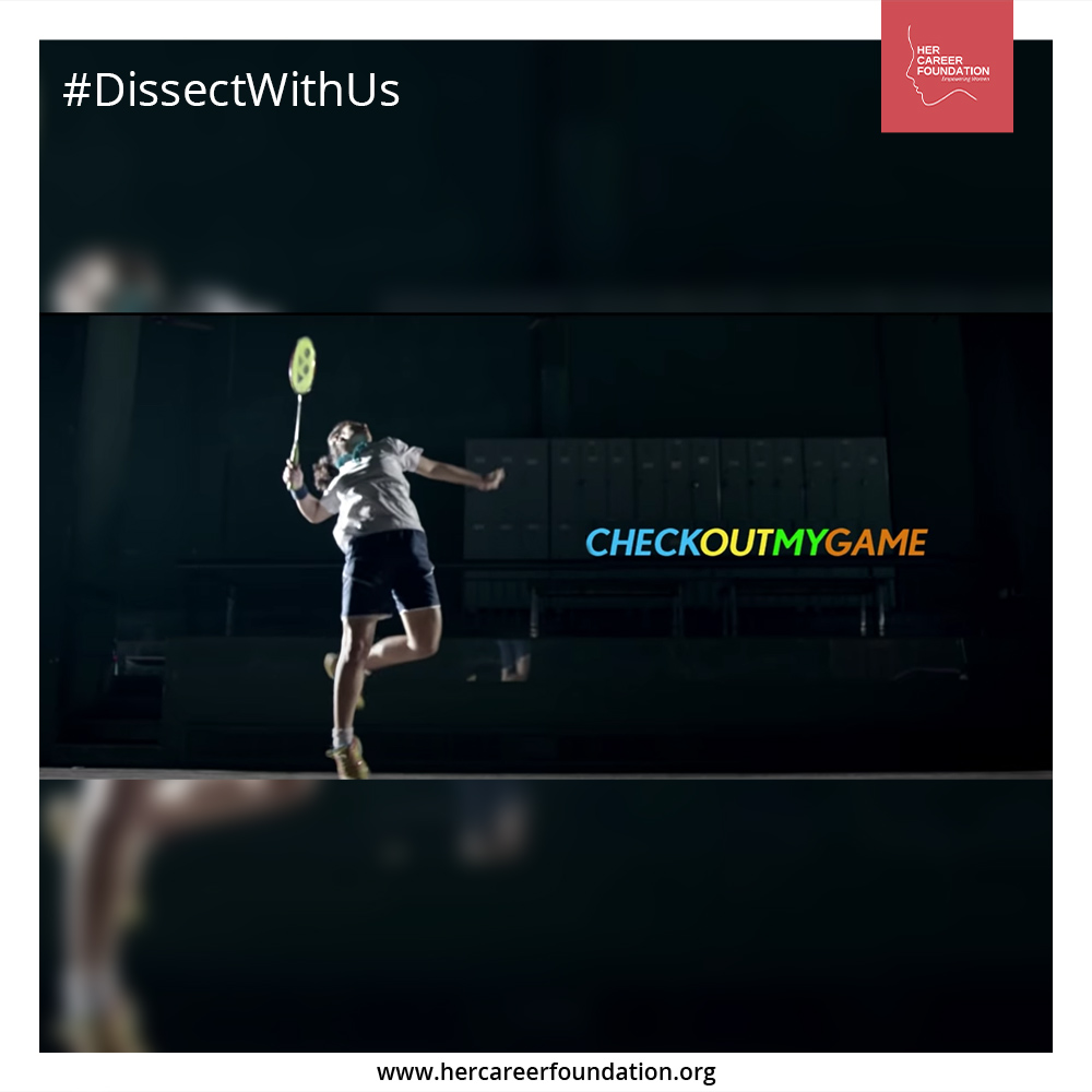 hercareer_fou's tweet photo. #Sports is an area where #GenderInequality is strongly evident. In #CheckOutMyGame the leading #sportswomen of India came together to convey the message that women are capable of anything.
#hercareerfoundation #womenempowerment #empoweringwomen #restartyourcareer #hearhervoice https://t.co/bpcUxWnUmG