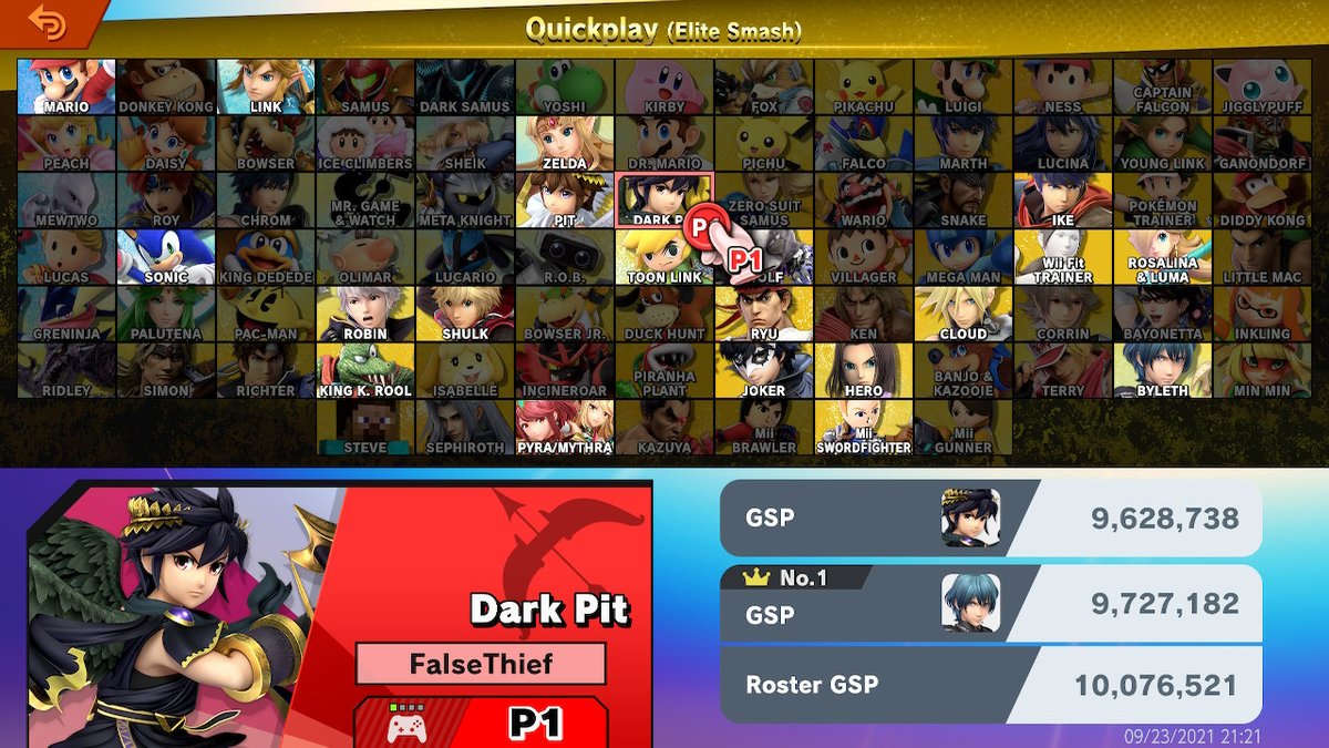 FalseThief_'s tweet photo. #SmashBros #NintendoSwitch https://t.co/ncSInPCkeI