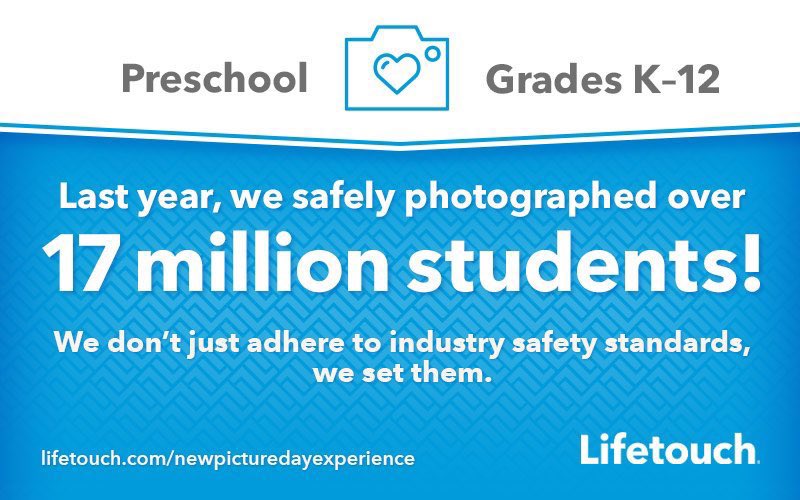 As school is in full swing and if you’re looking for a school photographer, Lifetouch is the industry leader. We set the standard for safely photographing students. We are proud to have safely photographed over 17 million students! #lifetouch #shutterfly #schoolphotography