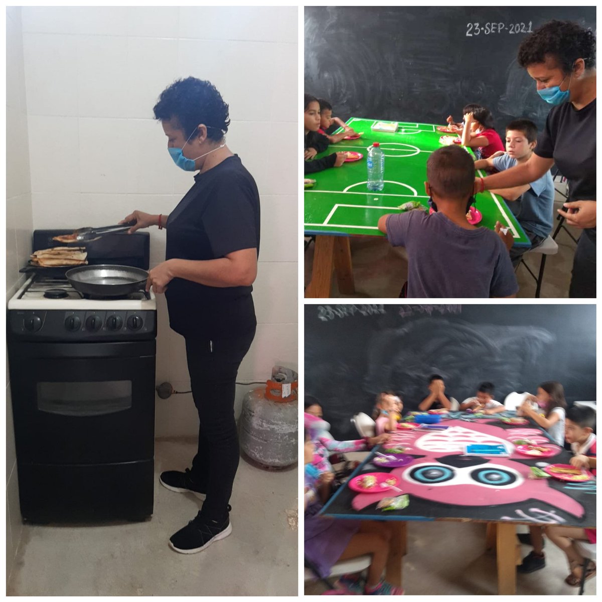 Centro comunitario unidos por mi barrio y el desayunador ofreció chimichangas a los niñ<a href="/s/">『S』</a> gracias a nuestra voluntaria de cocina por su tiempo y cariño agradecemos a nuestros donadores y seguimos invitando a donar nos ubicamos en arroyo palos blanco y batochis