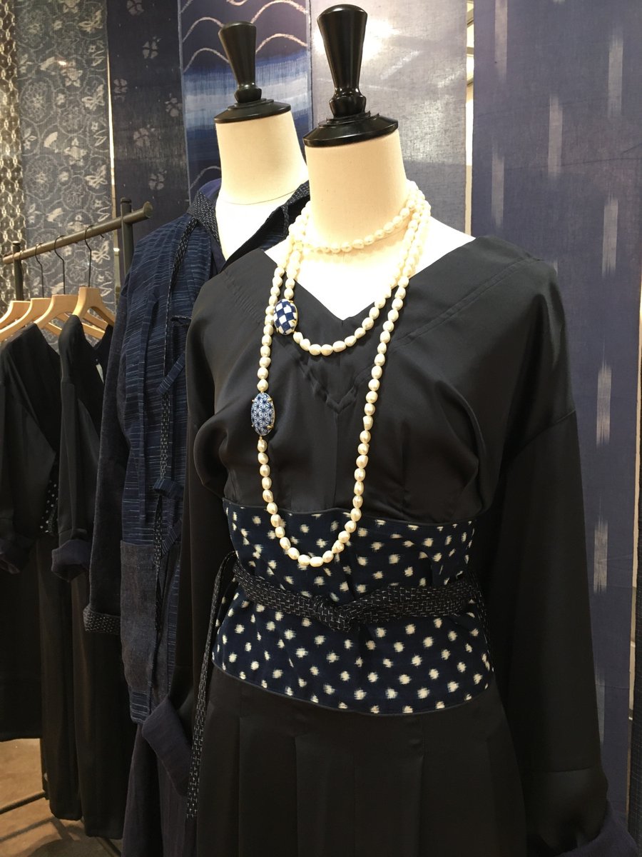 mitsukoshi_nh's tweet photo. 重要無形文化財の久留米絣を取り入れた、ユニセックスなファッションブランド＜#CATHRI＞と、佐賀県備前地区の産地で生み出させるジュエリーコレクション「#HIZENjewelry」をご紹介中です💍詳しくはこちら⬇️
https://t.co/r3T6zjgI30

〜10月5日(火)
本館5階 スペース#5 https://t.co/IlWJ0BqzDY