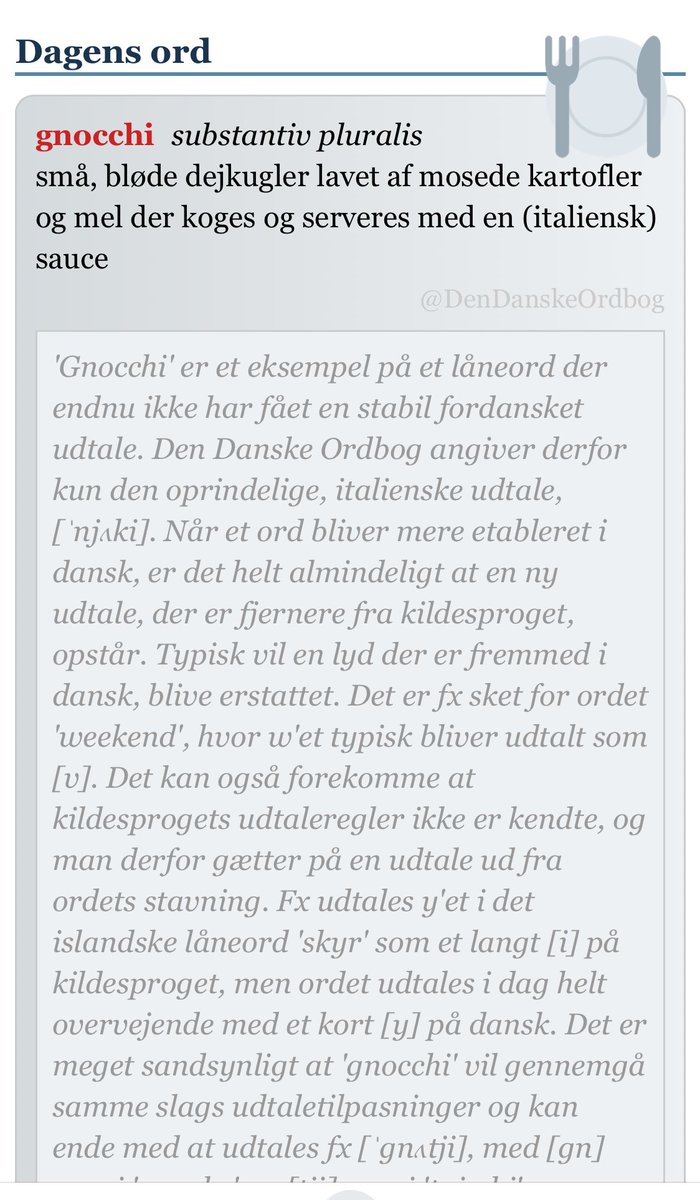 DenDanskeOrdbog's tweet photo. #udtale #fremmedord #udlæsning #fonetik #dagensord #dksprog
https://t.co/vnqhv7ckzT https://t.co/eUlbWw0p8T
