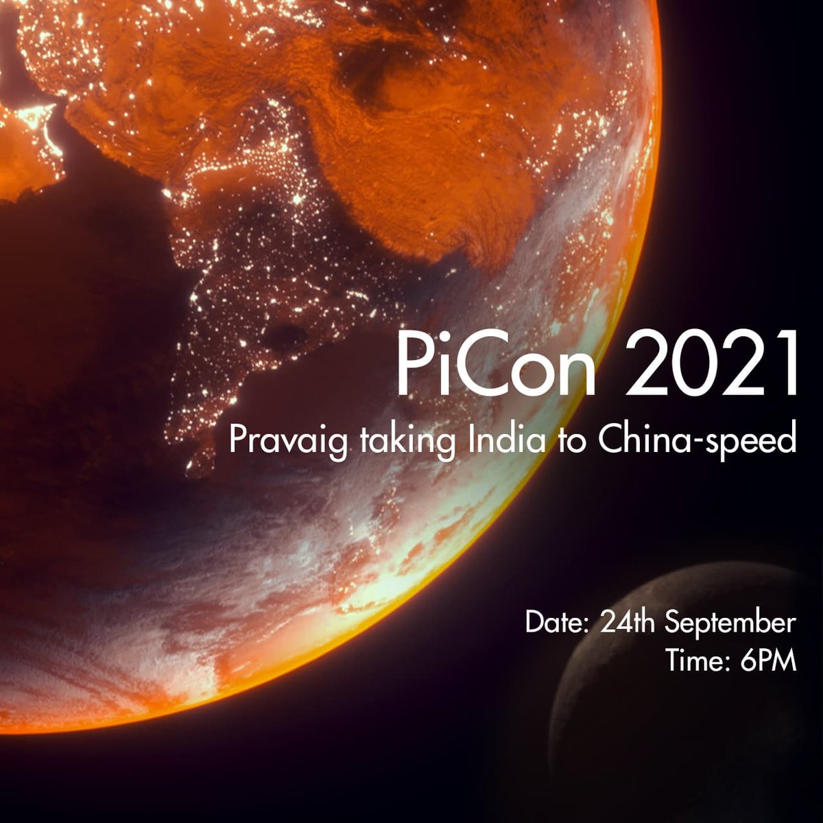 pravaigdynamics's tweet photo. Pravaig Industrial Conference 2021 introduces the roadmap for the Indian industry to get to China-speed. Watch the live stream on the 24th of September at 6 PM
#PiCon2021
Watch the live stream-
https://t.co/L1kUql35a3 https://t.co/QzCkOGyGeh