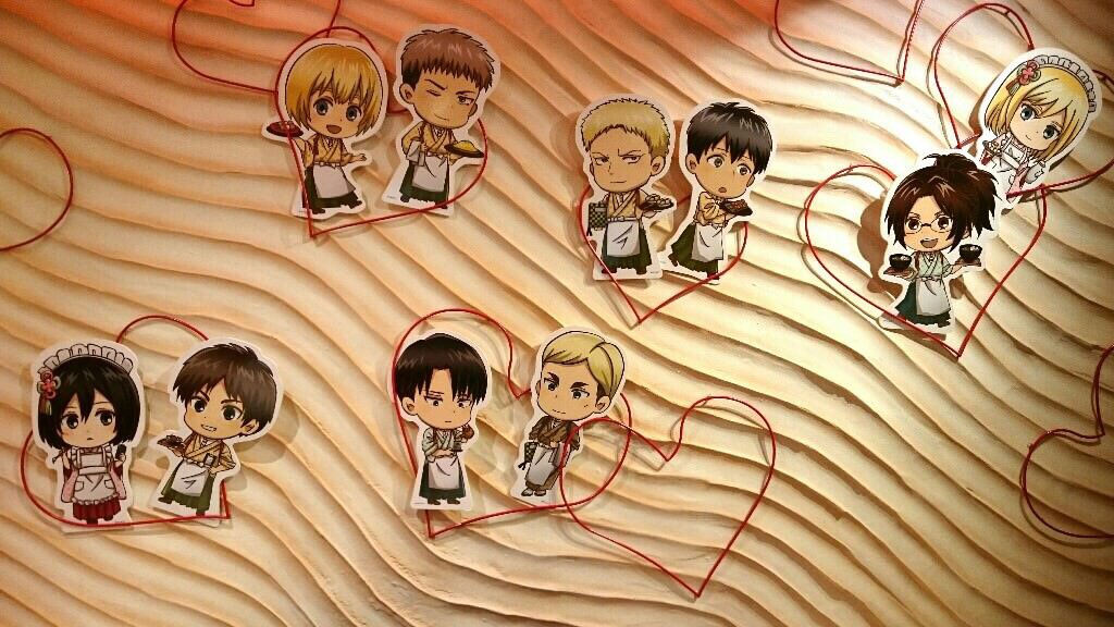 kasumi_kasa's tweet photo. Memorable photo📷
Attack on Titan x SWEETS PARADISE Collaboration  (2018)

Memories are captured inside photos and memories come together with photos. https://t.co/TZh7dBTGK5