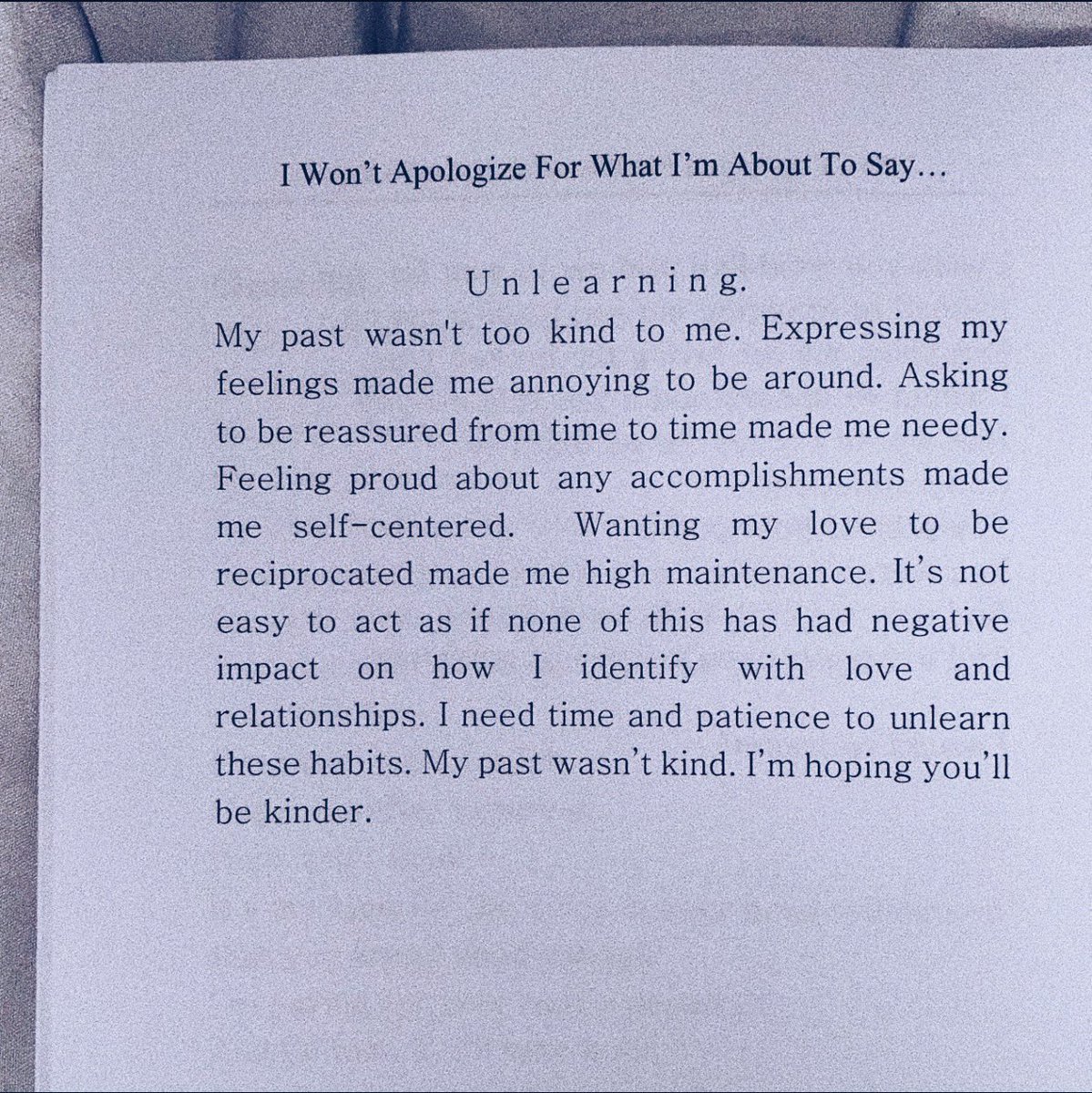 spicebae_'s tweet photo. who else is still unlearning? 😔
https://t.co/pQ9cpu9QJG https://t.co/7DutHqoMfo