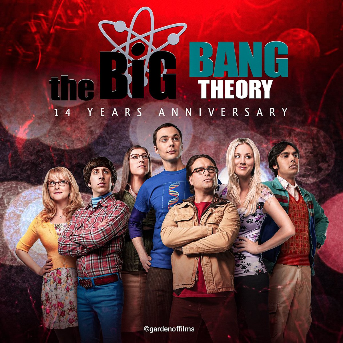gardenoffilms's tweet photo. 14 Years Of The Big Bang Theory
@bigbangtheory ❤️

@missmayim @MelissaRauch
@simonhelberg

#14yearsofthebigbangtheory
#TheBigBangTheory
#BigBangTheory
#KaleyCuoco https://t.co/uDfDzI97ZM