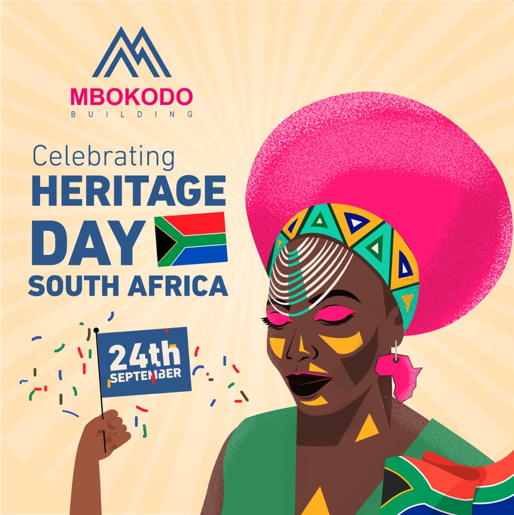 “Our cultural heritage and diversity is what sets us apart. It is important to always preserve it” Happy Heritage Day 🇿🇦 #mbokodobuilding #heritageday #heritageday2021 #celebratingculture #celebratingheritage #culturaldiversity