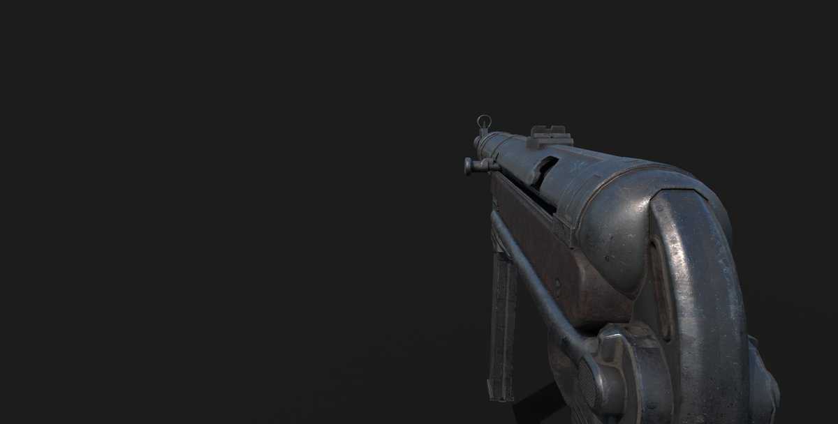 Abrex__'s tweet photo. #RobloxDev #Roblox #3D MP40 that I made when I was bored. https://t.co/Dyzrpxes51