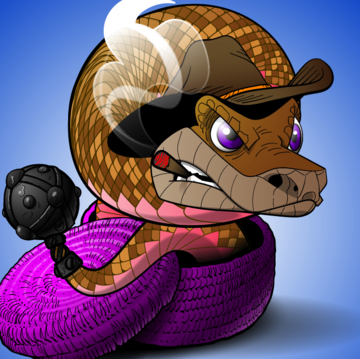 1hotNFT's tweet photo. Juice, Founder of 🐍Striking Snake Syndicate🐍

Prize: 1 NFT Value 0.08 ETH.

To Enter
1⃣ Retweet and tag 2 friends
2⃣Follow @SnakeSyndicate @1hotNFT 
3⃣Join: https://t.co/7QbqKTi9sb

48 hrs, 2 Winners 

#NFTGiveaway #OpenSeaNFT #NFT #NFTCommunity #NFTshill #nftdrop #NFTs https://t.co/E8wVVYnrDs