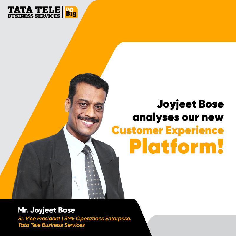TataTeleBiz's tweet photo. Tata Tele Business Services’ Customer Experience Platform reaffirms our customer-first ideology, providing a powerful tool for them to reach customised solutions for individual business needs. Know more: https://t.co/z5CCFCjfK0
#TimeToDoBig #AlwaysCustomerFirst #customerservice