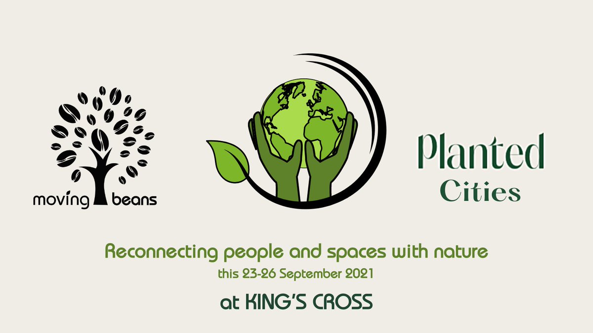 Join Moving Beans at @plantedcities event! 🌱 🌍

This is the first zero-waste design event where all by-products from their physical shows are either recycled, repurposed, or reused.♻️

See you at West Handyside Canopy Kings Cross from the 23-26 September. ✨

#compostablepods