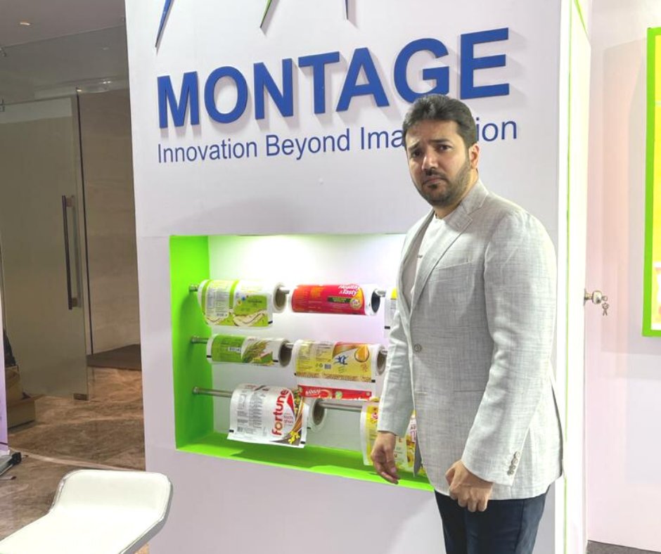 AtitGandhi's tweet photo. The action of Day 1 at Globoil Indian 2021! Lots of conversations, meetings & engagements. It was great to interact with old & new customers, prospects and contemporaries of the trade! Team Montage was is full support too!
#atitgandhi
#packagingexpertforfmcg
#montagegroup
#fmcg https://t.co/7YYzrnYiqL