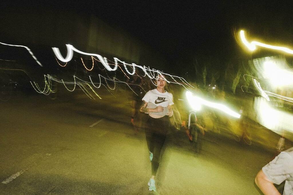 chapterelf's tweet photo. Run like there’s a hottie in front of you and a creepo behind you.
In this case, @mamakcina and @profesionalburgereater on bikes with cameras. I’ll let you decide who’s who. 😜
#13thmile #stridewithus https://t.co/gGaZ217pFu