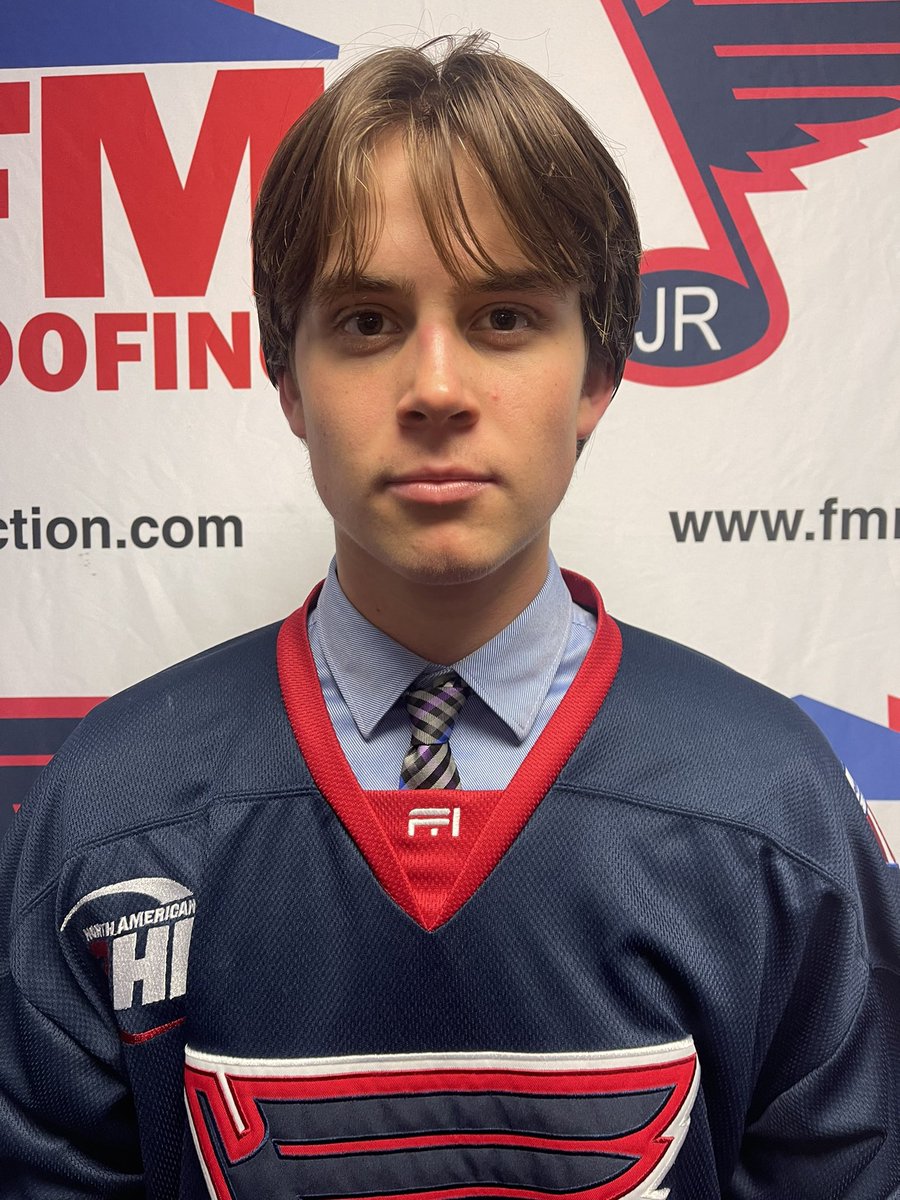 JrBluesHockey's tweet image. Proud to announce our 2021-2022 Season Team Captain Tyler Williams, Assistant Captains-Jack Dapron, Charlie Hegger, Tommy LaVigne.