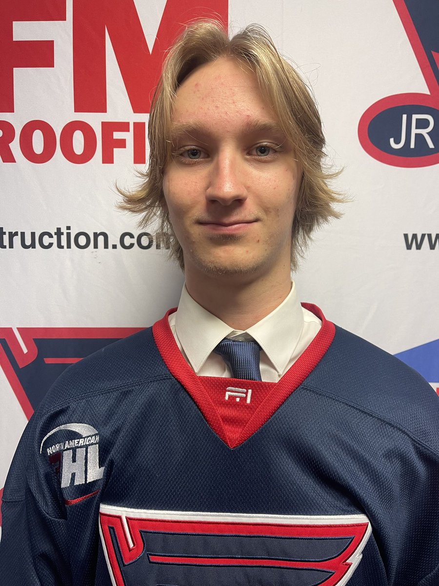 JrBluesHockey's tweet image. Proud to announce our 2021-2022 Season Team Captain Tyler Williams, Assistant Captains-Jack Dapron, Charlie Hegger, Tommy LaVigne.