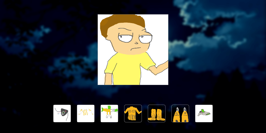 The user’s painting style is also very pleasant to us. I hope that the developer’s game can use the character image designed by the user.