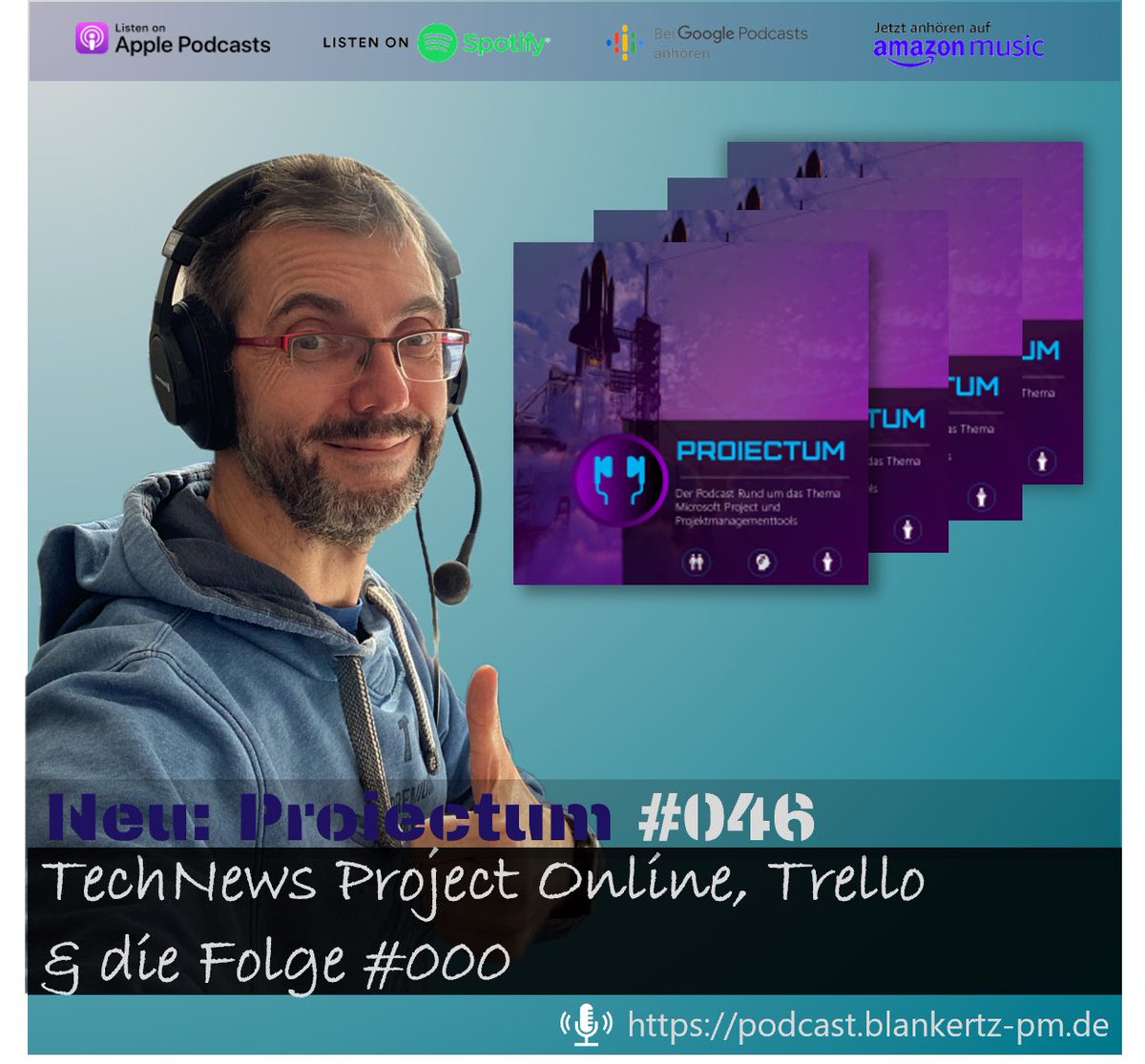 TorBla's tweet photo. Es gibt eine neue #Podcast Folge #Proiectum mit den aktuellen #TechNews zu den Themen #microsoft @project, @trello und was es mit der Folge #000 auf sich hatte❗️Viel Spaß! https://t.co/aLqU601pUb #projektmanagement #projectonline #PowerPlatform #Dynamics365 #mvp #trello #tools https://t.co/QShVbLUv8x