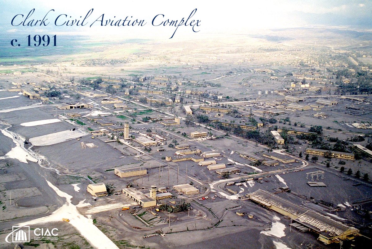 AviationComplex's tweet image. Clark Civil Aviation Complex, post-Pinatubo eruption, 30 years ago.

#FlashbackFriday
#DevelopingAnAerotropolis
#CreatingOpportunites

Photo credits: I Remember Clark Air Base