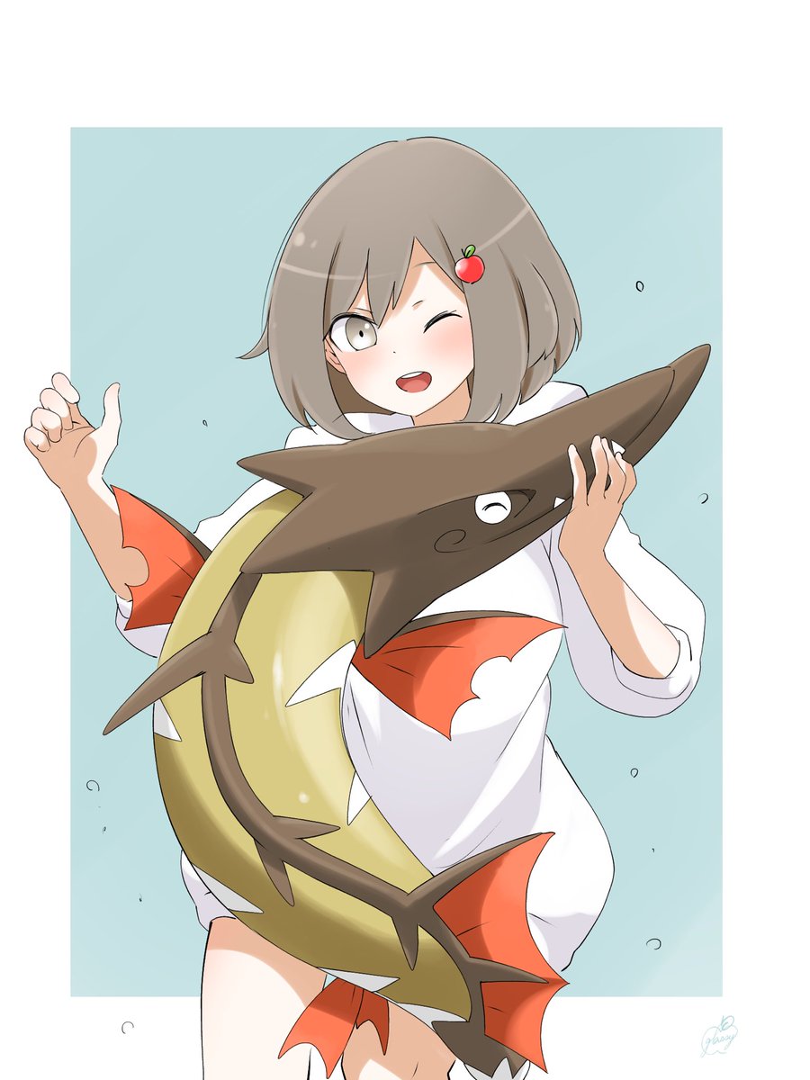 ポケモン 手持ちと遊んでるりんごまとめ ポケモンと生活 津軽産あっぷる のイラスト