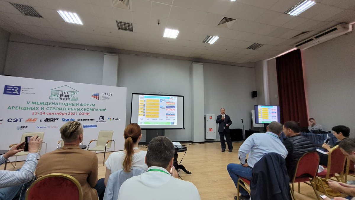 farukaksoy0611's tweet photo. As @siftamec we made a presentation about #turkishindustry  https://t.co/CaVrB7r5Rn #Rental and #Construction Companies Forum in #Sochi #Russia 🇷🇺 organizing by #HAACT #NAAST #Russian National Rental Association 
@era_rental @CECE_Europe @hidromek @SANKO_MST @ticaret @TCSanayi https://t.co/Wj0k1cDFjw