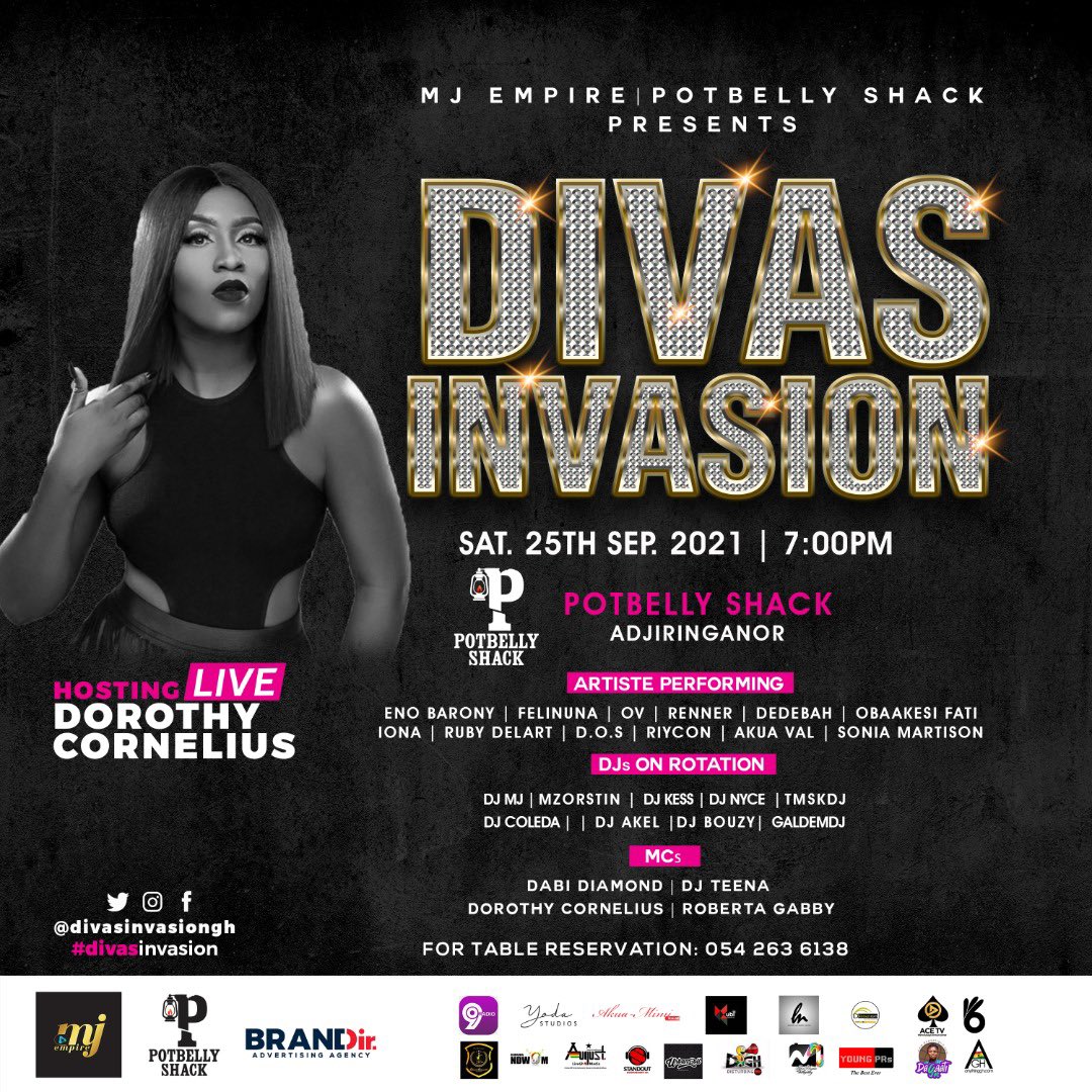 dotycornelius's tweet photo. I am repping live .. 🔥🔥🔥🔥
The host with the mostest!!!! 
Come through let’s have a good time ladies !!!!! 
I am bringing the energy !! Let’s do this !!! 

#DivaInvasion @DivasInvasionGH 
This Saturday -25th September 2021
7pm 
@potbellyshack 

#onewomanarmy !!! https://t.co/0dTfhU42Wi