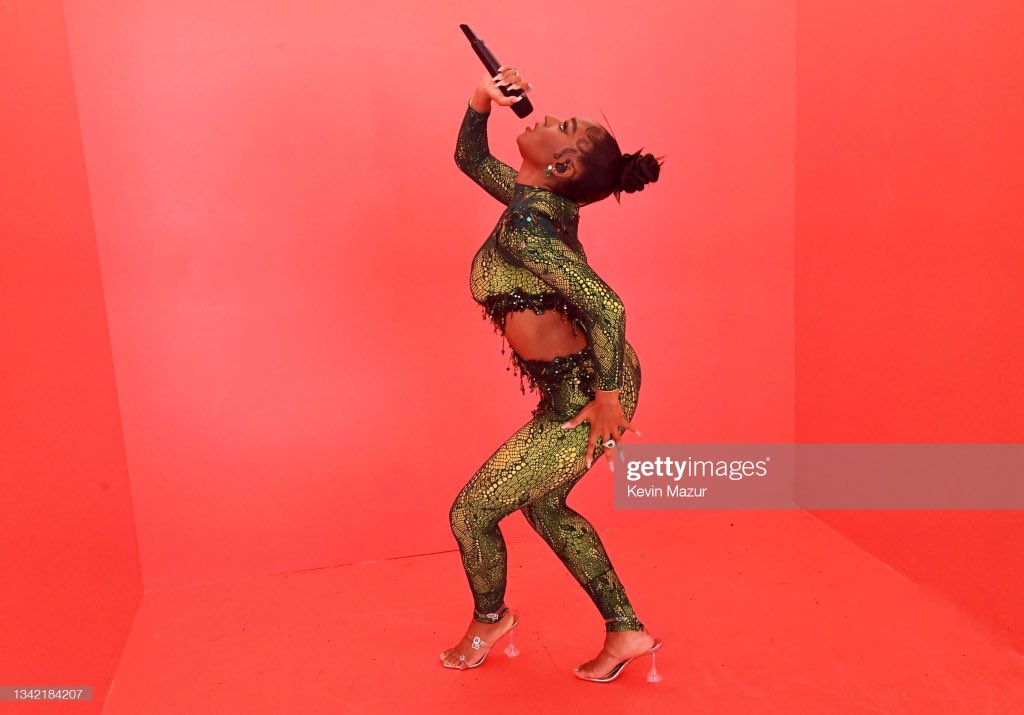 Normani during her #SAVAGEXFENTYSHOW  performance