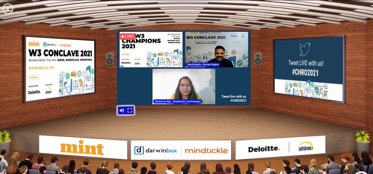 Once again congratulations Shadowfax &amp; Tanushree Ray
Head of HR, Shadowfax Technologies Pvt. Ltd. on winning another award for Future of Workforce Disruptor (Digital Native Enterprise) at the MINT W3 Champions 2021.
#CHRO2021