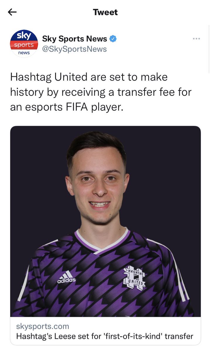 BSmith_Esports's tweet photo. If you put 2 and 2 together.. 👀

Serious stuff for FIFA Esports.

Credit to @TomLeese for an unbelievable last few years, he’s the case study of how to ‘be’ a FIFA pro.

Also honourable mentions to @FUTWIZ &amp; @hashtagutd too for there work. 

Welcome back @EXCEL 👏 https://t.co/VH0IBlKXUE