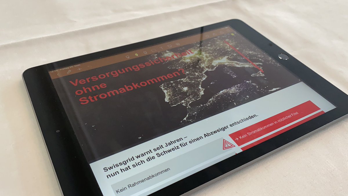 Es gibt kein „Schweizer Übertragungsnetz“ - das Stromnetz ist europäisch. Die Schweiz ist auf Abwegen und gefährdet sehr rasch ihre hohe Versorgungssicherheit und damit unseren Wohlstand. Es ist an der Politik zu handeln! Eindrückliches Referat von Jörg Spicker <a href="/swissgridag/">Swissgrid</a>.