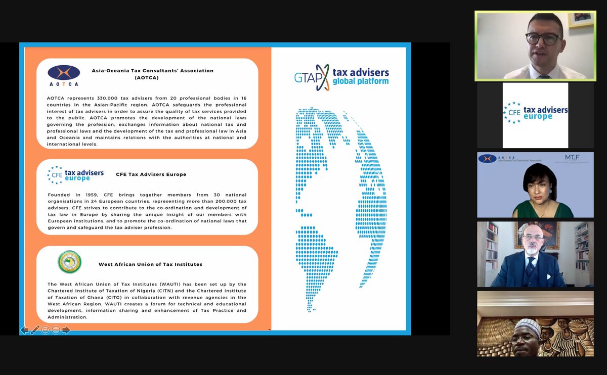 Thanks to all who attended our very fruitful and interesting virtual roundtable today examining the five key international tax priorities in the 2021 GTAP Declaration!