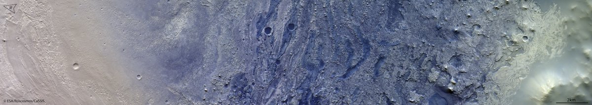 🔴 New <a href="/ExoMars_CaSSIS/">ExoMars CaSSIS</a> image from #Mars! 

Zoom in to the hi-res image to discover exquisite detail of layered deposits exposed in the floor of a 50 km-wide crater 

🔍👀esa.int/ESA_Multimedia…

#ExploreFarther #Exomars