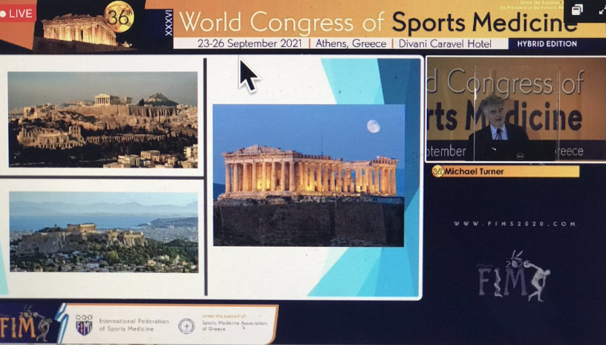 FimsOrg's tweet photo. An exceptional and very smart lecture from Dr Mike Turner Concussion or confusion? #FIMS2020 https://t.co/42wiSHkKKS