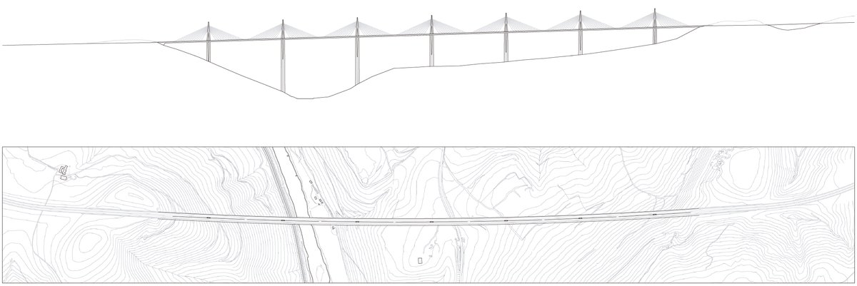 El Viaducto de Millau es el #puente de carretera atirantado más alto del mundo🔹Para su construcción se han empleado la mayoría de técnicas avanzadas en #obraspúblicas: hormigón de alta resistencia, láser, GPS, desplazadores... ¡Una verdadera obra maestra!
📍Aveyron (Francia)