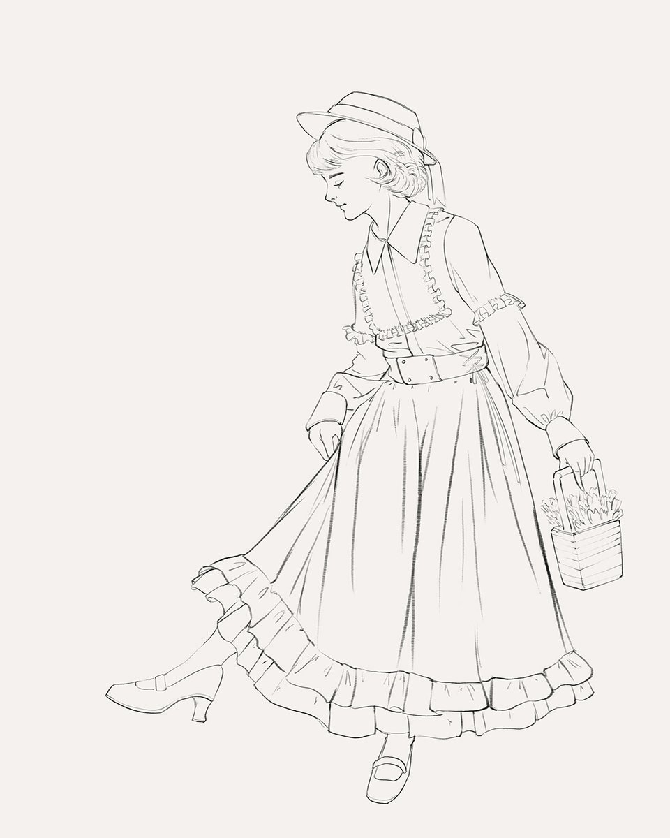 simmay_4rt's tweet photo. Some close up, I still don't like Twitter cropping my images
#sketch #sketching #vintage #vintagegirl #retrogirl #vintagefashion #fashion #jackfrost #digitalpainting #digitalsketching #draw #drawing #study #girl #model #retromodel #burlesque #retroart #vintageart #illustration https://t.co/EgGzjcVEgl