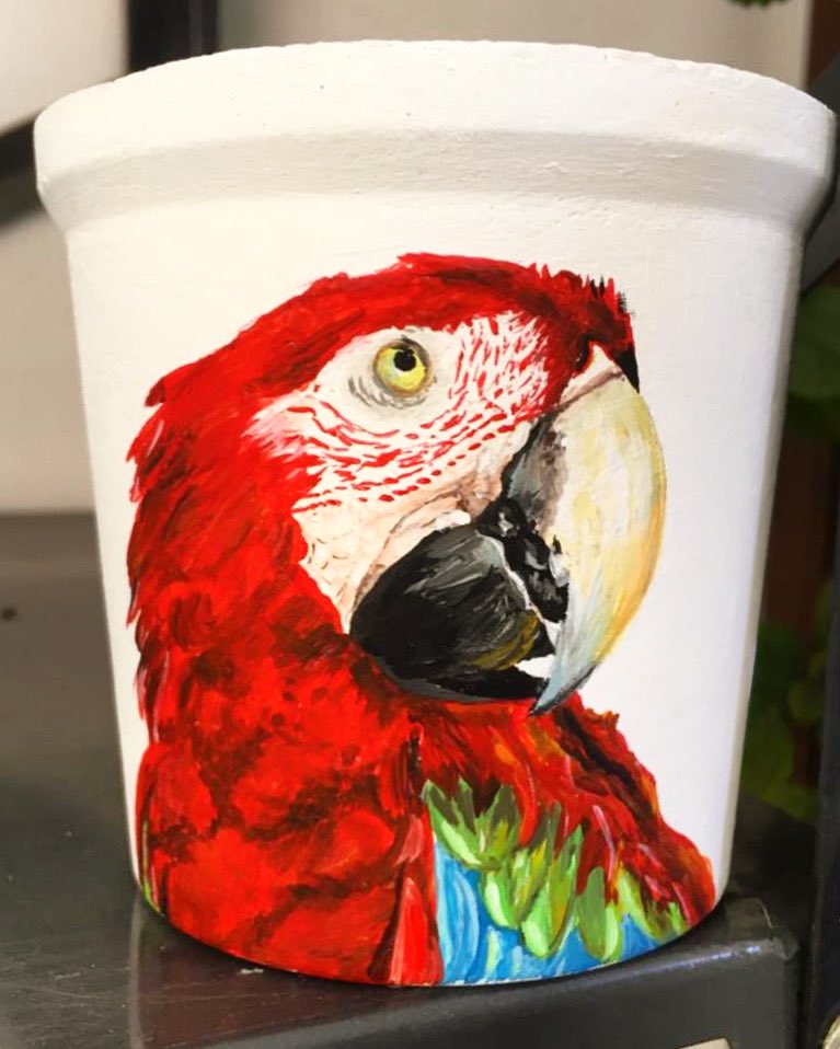 concretoyverde's tweet photo. Pero en mi taller seguimos activos con los encargos, aunque no he podido tener al día las redes sociales porque no me alcanza el tiempo para todo! 😅

Esta guacamaya me la pidió una clienta que en pocos días se la llevará a su hijita en Bélgica. Qué les parece? https://t.co/dXw5FdycYo