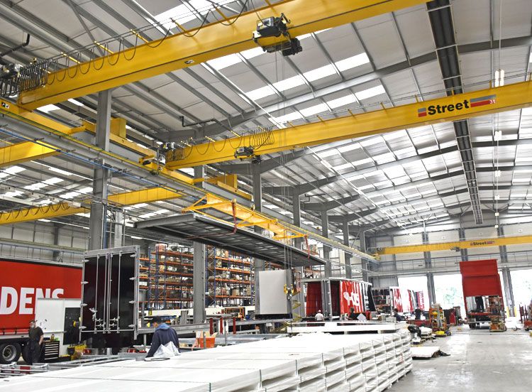 "We installed Street #cranes in our first facility and we were more than happy with their performance so they were the obvious lifting choice when it came to planning the new facility"- <a href="/TigerTrailers/">Tiger Trailers</a> │ bit.ly/3kChWBt