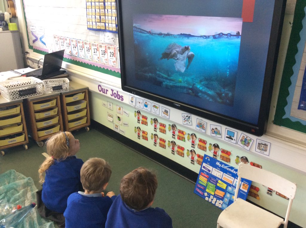 AppleySaintsCE's tweet photo. To celebrate #recyclingweek, #ABASY1 have been thinking about harmful plastic in the ocean. We made posters to encourage everyone to reduce, reuse and recycle their plastic waste to look after marine life.
#ABASsci #ABASgeo https://t.co/FNpRzYxTEN