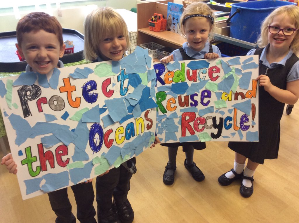 AppleySaintsCE's tweet photo. To celebrate #recyclingweek, #ABASY1 have been thinking about harmful plastic in the ocean. We made posters to encourage everyone to reduce, reuse and recycle their plastic waste to look after marine life.
#ABASsci #ABASgeo https://t.co/FNpRzYxTEN