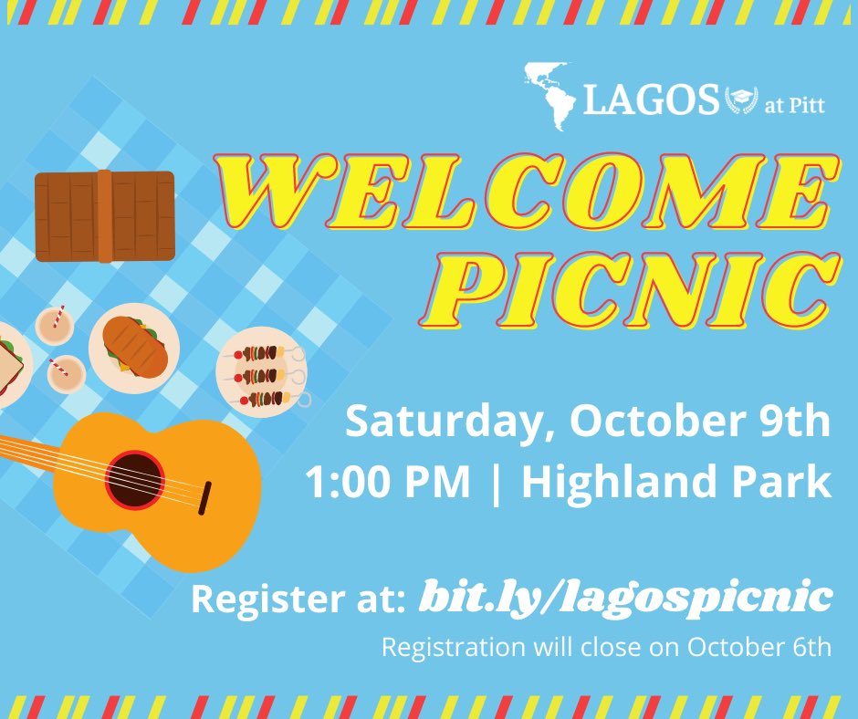 We are excited to meet all of you in person! Deadline to register is October 6th.