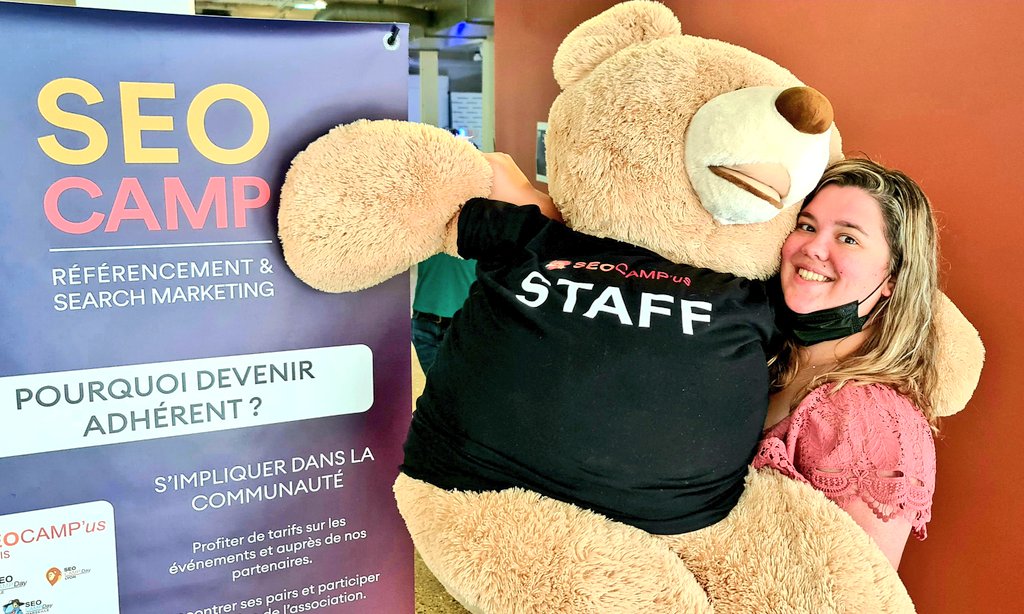 #SEOCAMP
Il est important de mettre un peu de douceur et de Nounours dans ce monde de pandas 🐻🥰🐼
N'est-ce pas Olivier ?
<a href="/abondance_com/">Abondance</a> @LGobelins