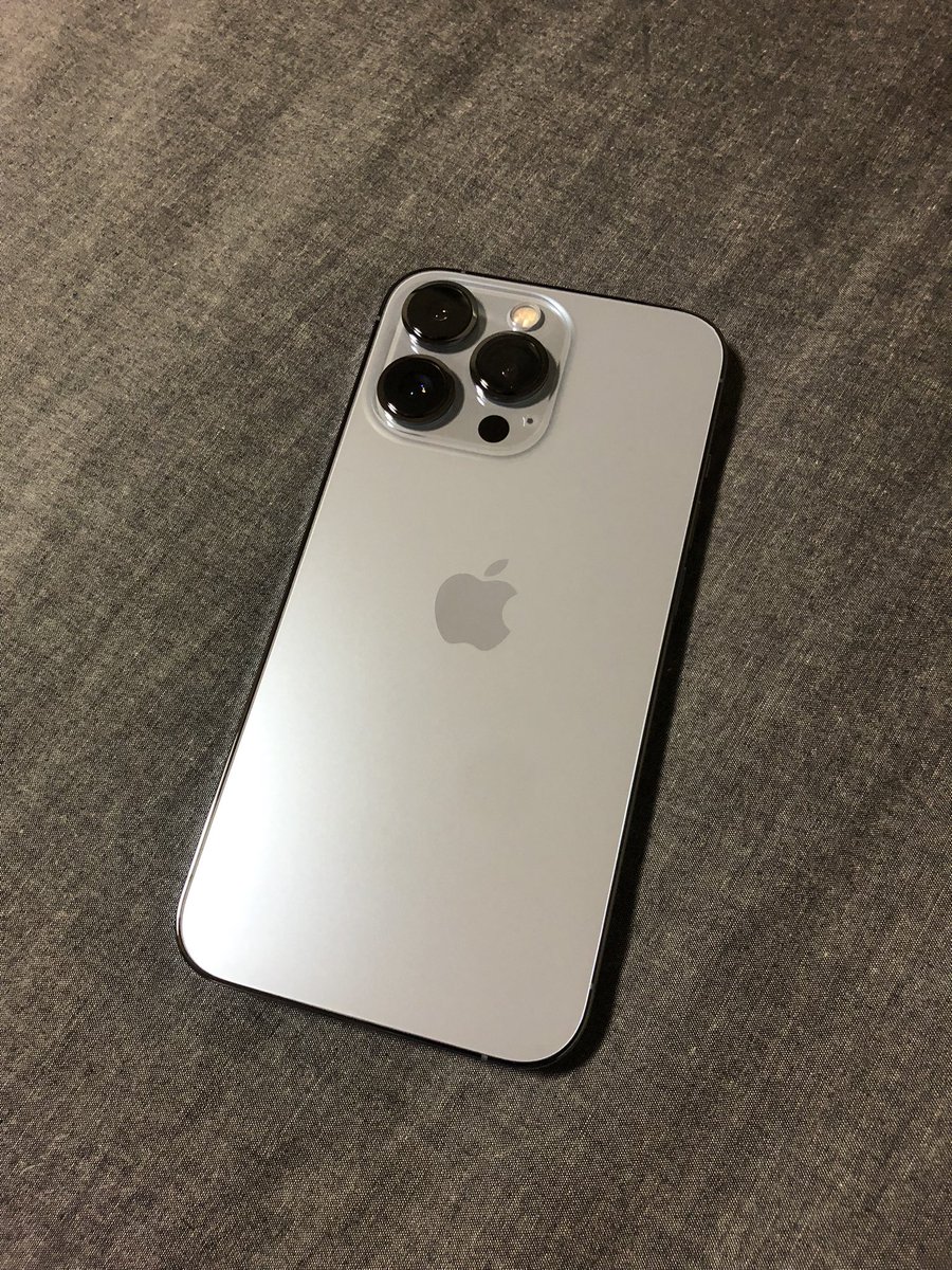 masmascut1's tweet photo. iPhone13pro来た。 https://t.co/rUaMGDXOpa
