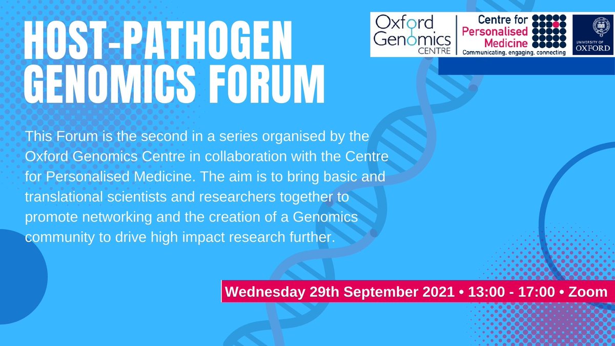 Centre for Personalised Medicine, Oxford (+ bsky) tweet media