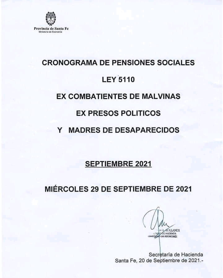 Pórtico Bebé Descolorar calendario de pago ley 5110 usted está estudiar