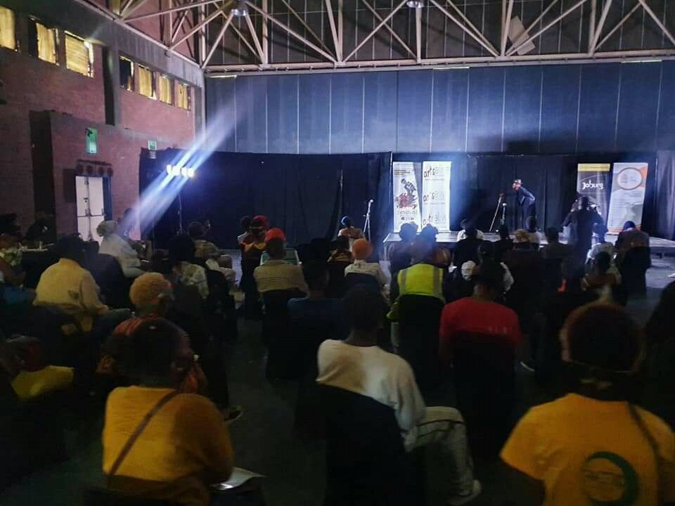 ArtsAliveJoburg's tweet photo. We are at the #AlexPoetryFestival with Refilwe Pieterse,Mantala Nkoatse and Ntate Lesego Rampolokeng 🖋️🖋️🖊️

#ArtsAlive2021 #ArtsAlive https://t.co/XYPHZ1mjTp