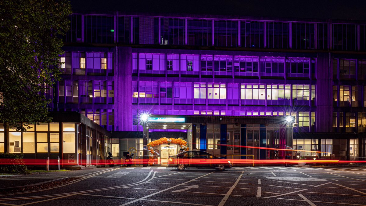 Fantastic to see pink buildings side by side showing support for #OrganDonationWeek thank you to all involved and use your well earned weekend to #LeaveThemCertain